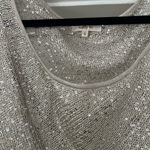 Matty m sequin top - Picture 4 of 5